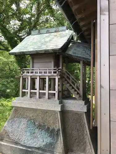 亀島神社の本殿