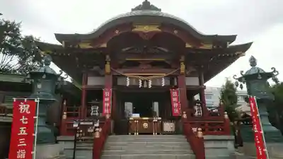 羽田神社の本殿・本堂