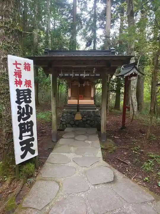 駒形神社(箱根神社摂社)の手水舎