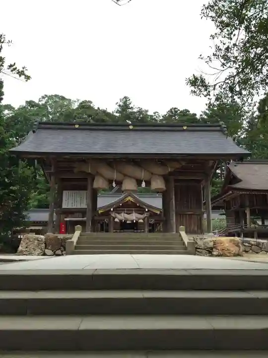 熊野大社の山門・神門