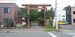 上川神社頓宮の鳥居