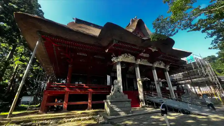 出羽神社(出羽三山神社)~三神合祭殿~(山形県)