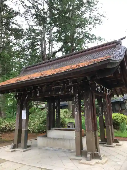 上杉神社の手水舎
