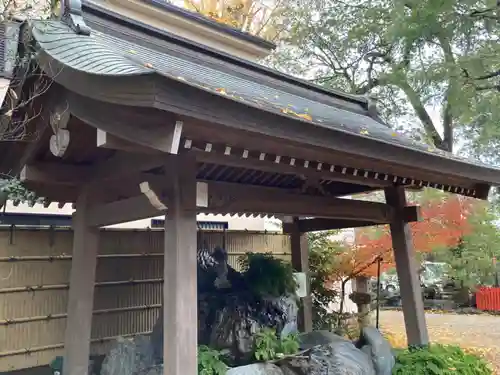 馬橋稲荷神社の手水