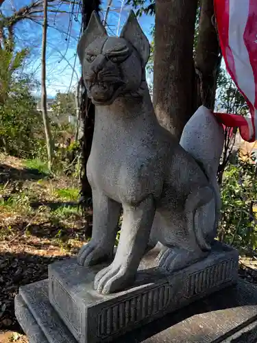 天岑寺の狛犬