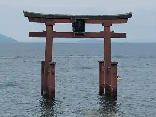 白鬚神社の鳥居