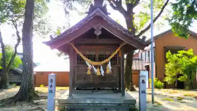 神明神社(箕輪神明神社)の末社・摂社