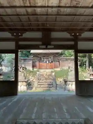 子安神社（勝原）の本殿・本堂