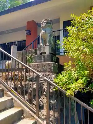 大浦諏訪神社の狛犬