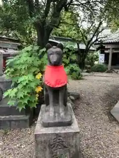 三囲神社の狛犬