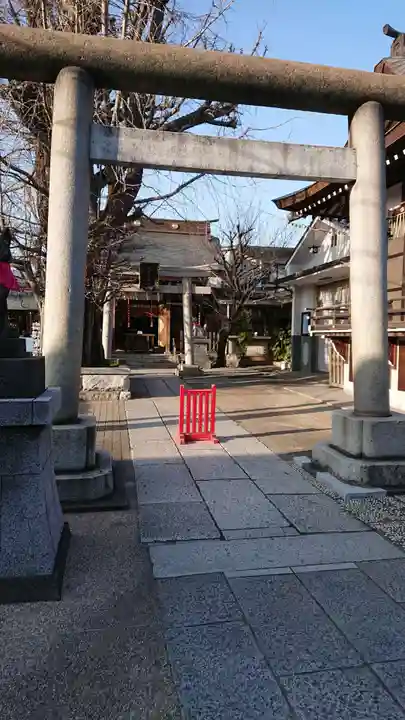 飛木稲荷神社の鳥居