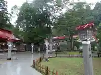 金蛇水神社の庭園