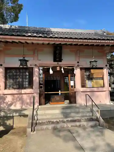 大神神社（花池）の本殿・本堂