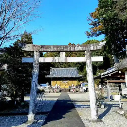 車神社の鳥居