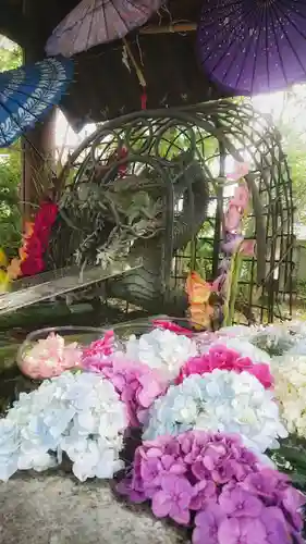 若宮神明社の手水舎