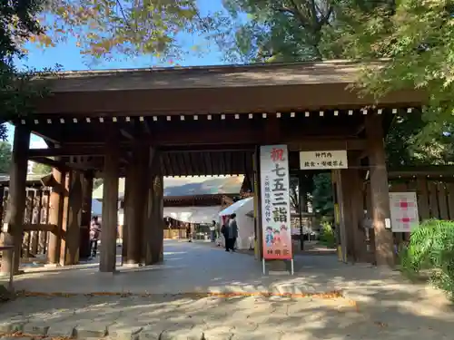 阿佐ヶ谷神明宮の山門