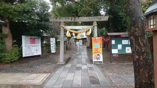 伊奴神社の鳥居