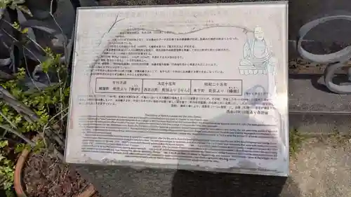 西古川町火除け地蔵の歴史