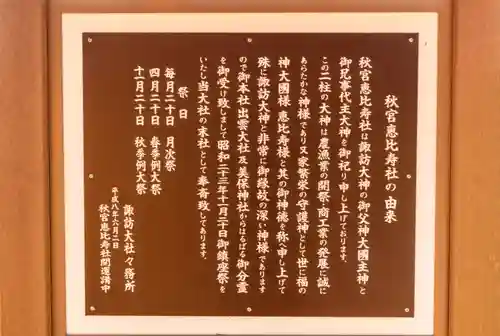 諏訪大社下社秋宮(長野県)