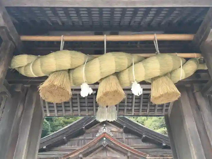 美保神社の山門・神門