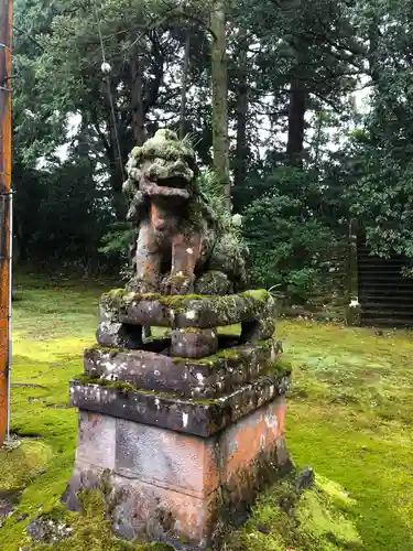 八幡宮の狛犬