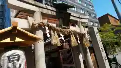 白山神社の鳥居