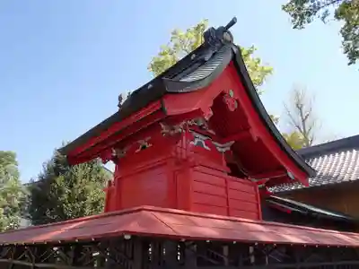 足立神社の本殿・本堂