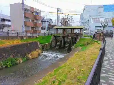辻地蔵堂（黒川樋門）の周辺