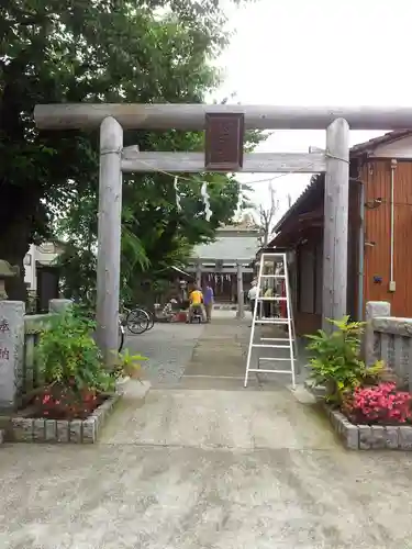 山神社の鳥居