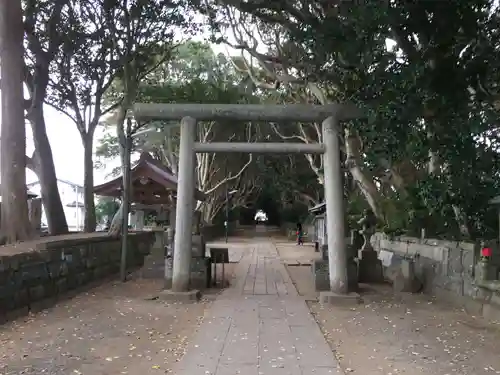 酒列磯前神社の鳥居