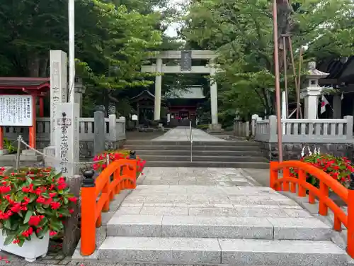 富士山東口本宮 冨士浅間神社の鳥居