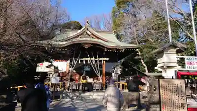 鎮守氷川神社の本殿・本堂