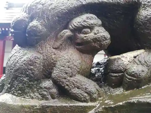 羽田神社の狛犬