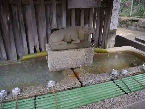 北野天満宮の手水舎