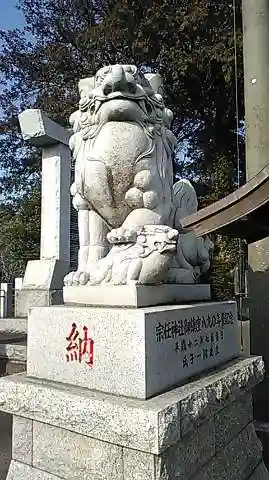 宗任神社の狛犬