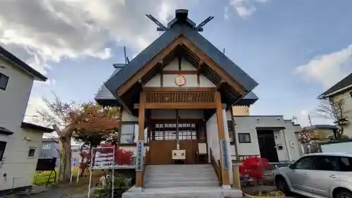 函館黒住神社の本殿