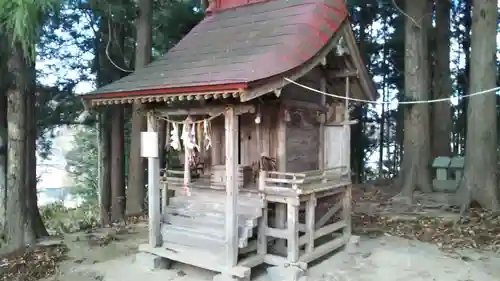 松澤神社の本殿・本堂