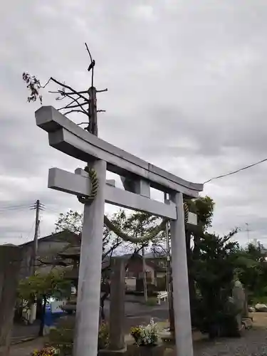 熊野福藏神社の鳥居