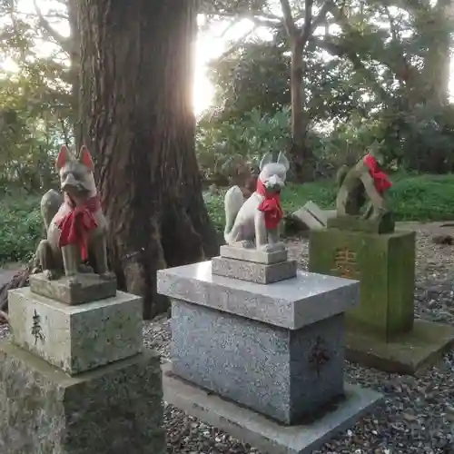 息栖神社の狛犬