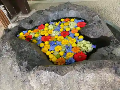 月寒神社の手水舎