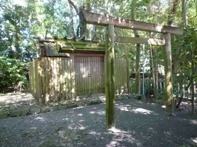 国津御祖神社（皇大神宮摂社）・葦立氐神社（皇大神宮末社）の鳥居
