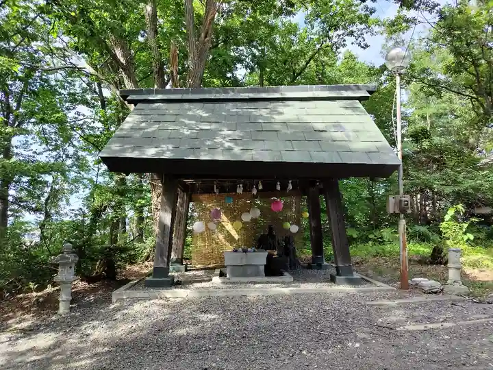 名寄神社の手水舎
