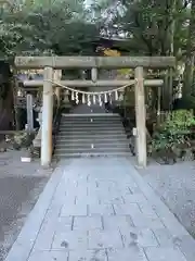 天河大辨財天社の鳥居