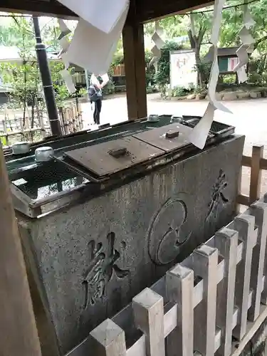 代々木八幡宮の手水舎