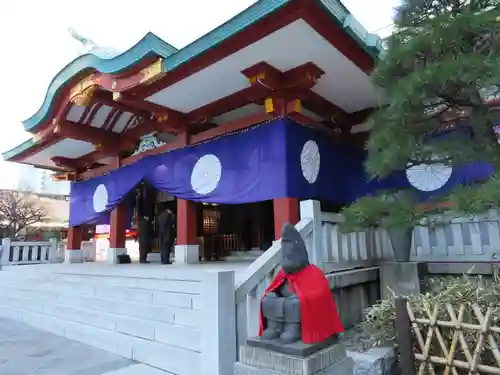 日枝神社の狛犬