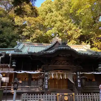 調神社の本殿・本堂