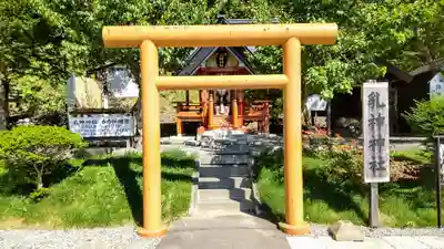 浦幌神社・乳神神社の鳥居