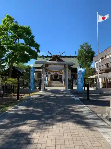 烈々布神社の鳥居