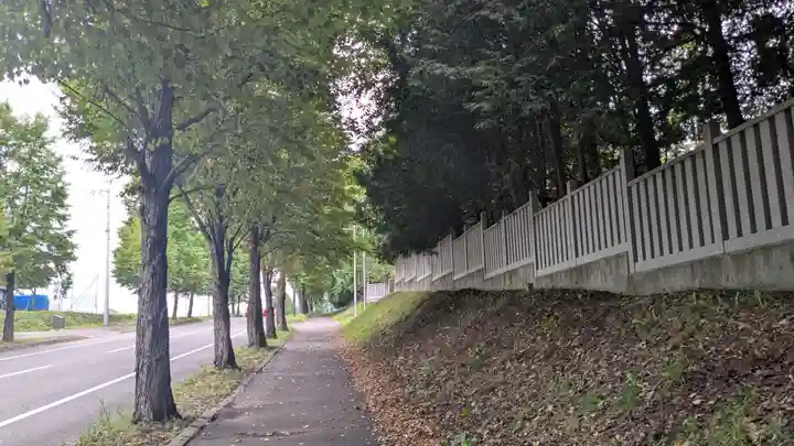 音更神社の景色
