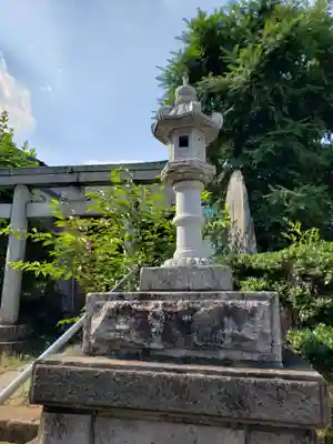 白玉稲荷神社の鳥居